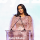 Honoree Vanessa Bryant accepts the Baby2Baby Giving Tree Award onstage during the Baby2Baby 10-Year Gala presented by Paul Mitchell on November 13, 2021 in West Hollywood, California.